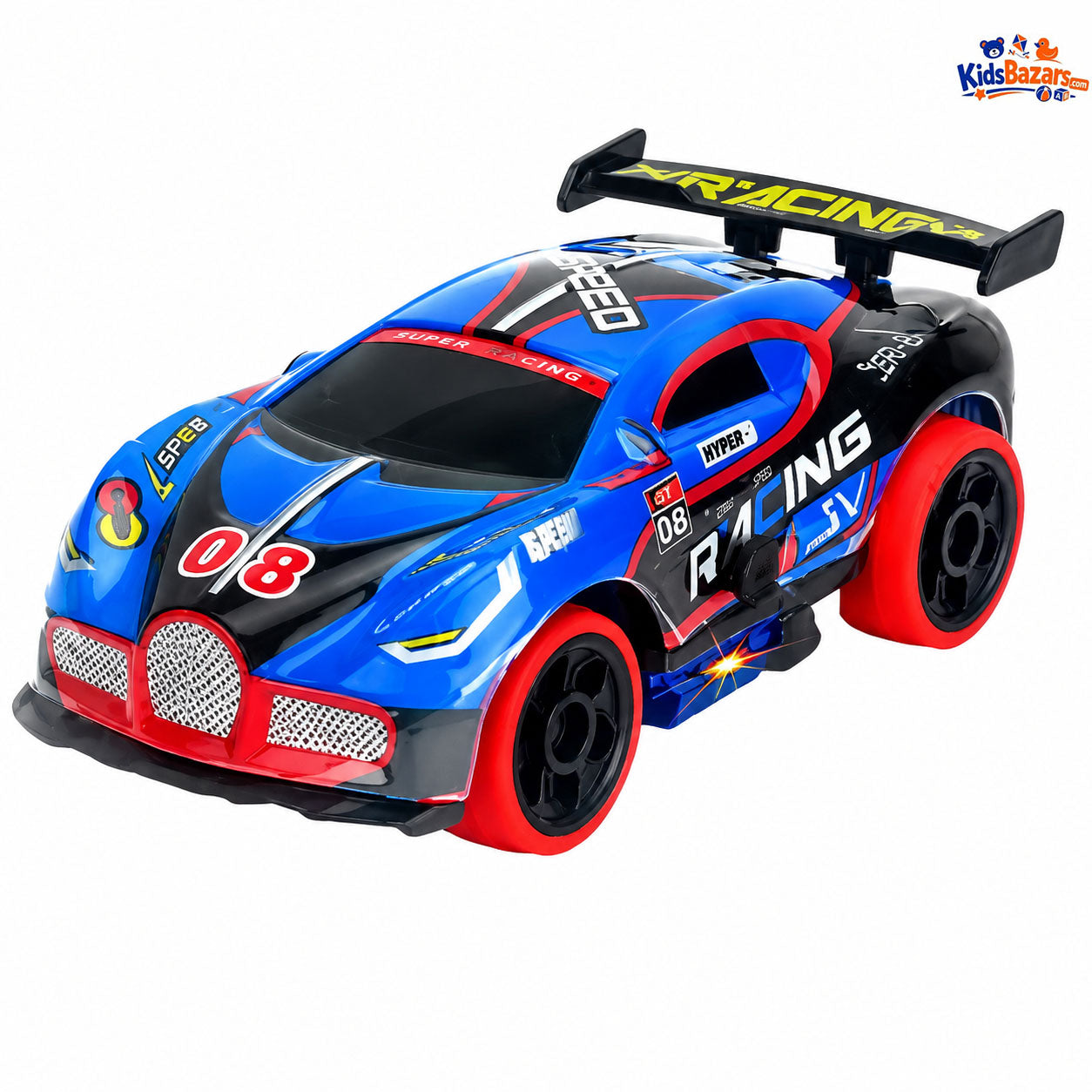 2.4GHz remote control racing car model, likely from the brand VP Toys