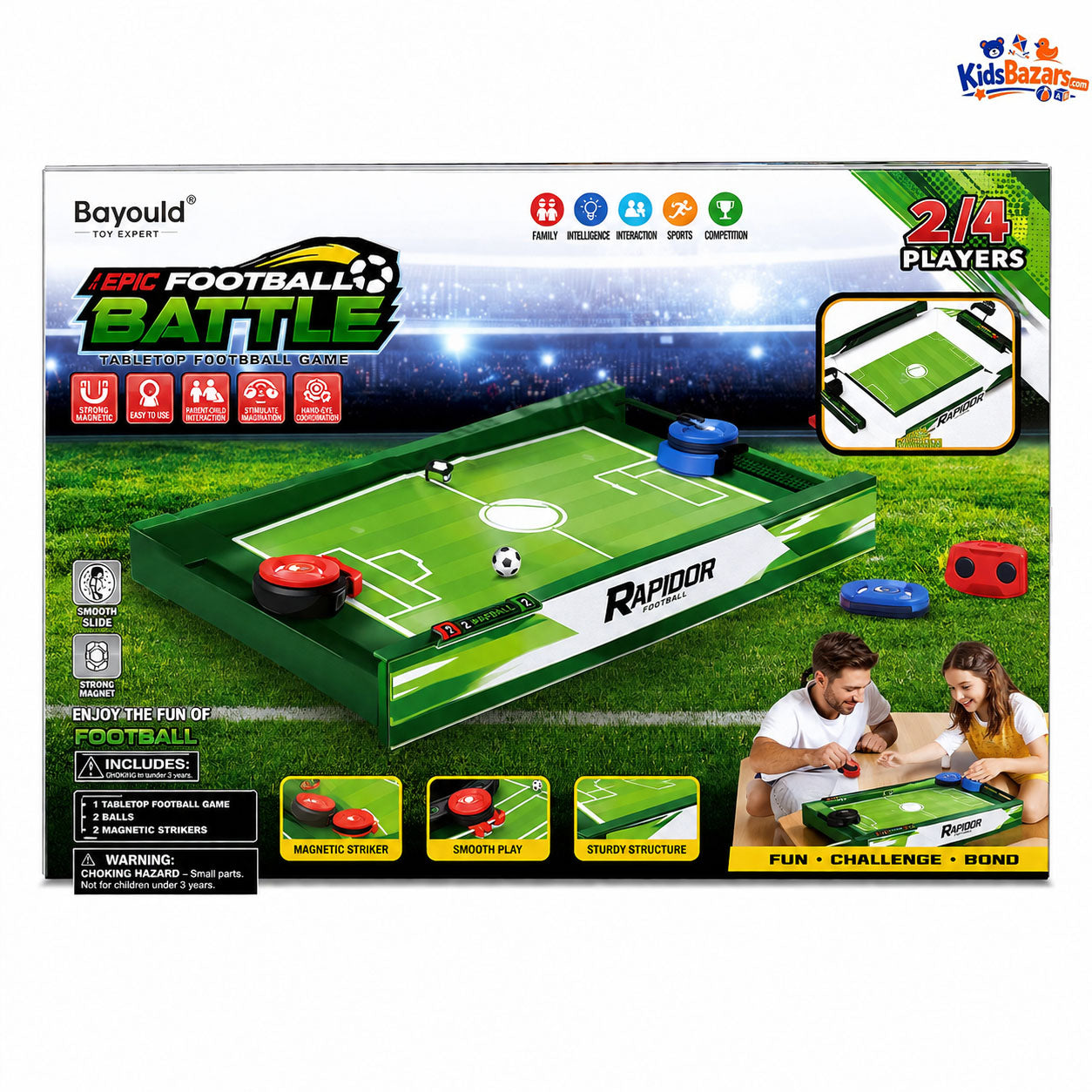 Remote Control Soccer Battle Game – Fun RC Football Toy Set for Boys & Girls