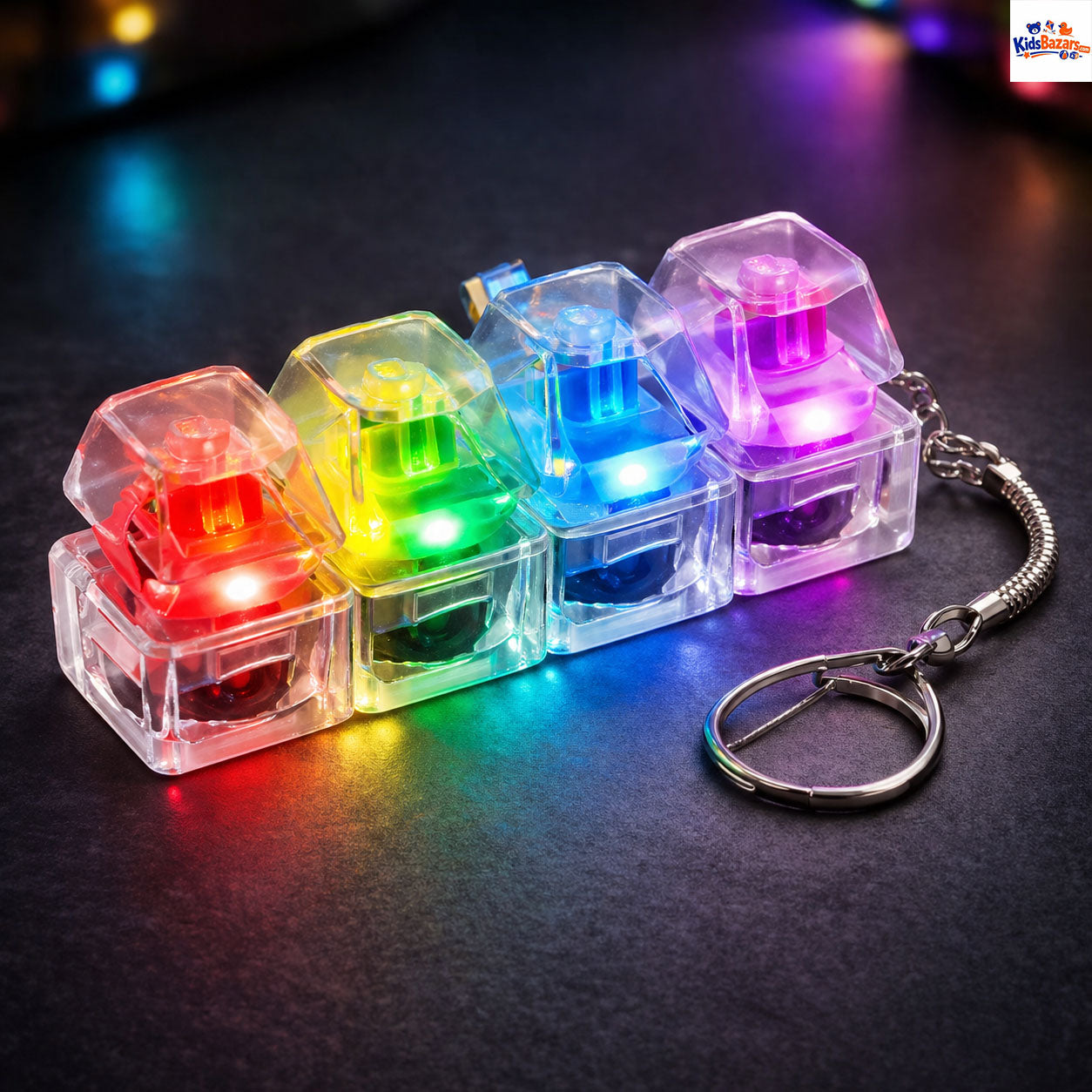 4 Keys Mechanical Keyboard Crystal Clicker