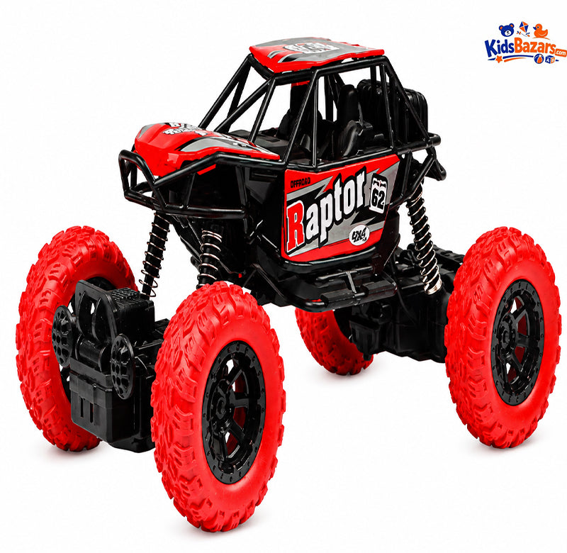 Remote-controlled car Monster Truck off-road car, red, scale 1:18