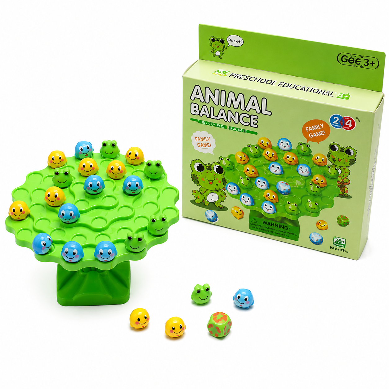 kidsbazars.com Animal Balance Game – Fun & Skill Building Toy for Kids