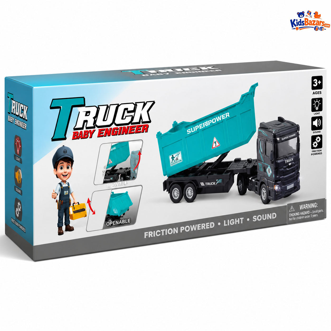 R/C City Transport Team truck set