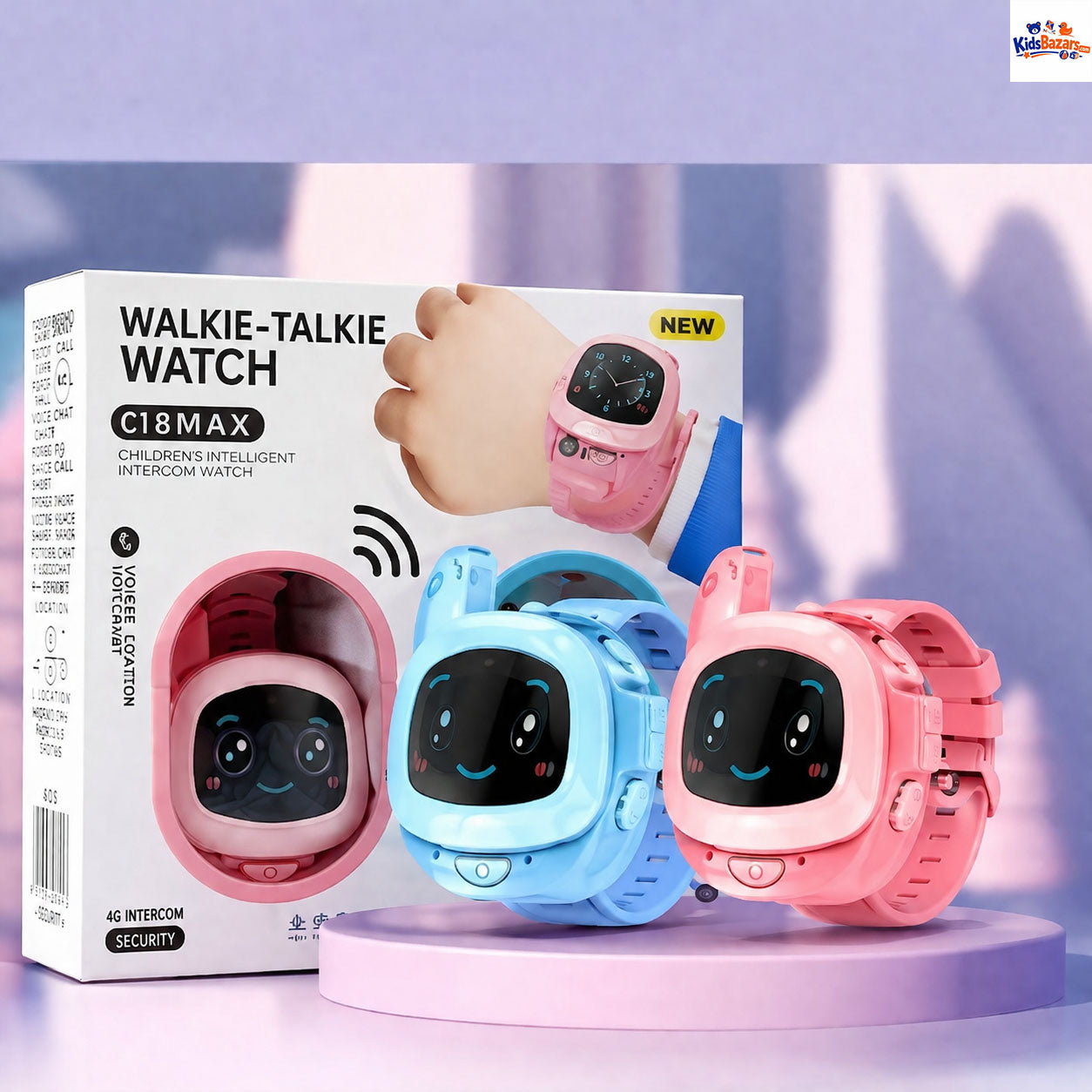 Kids Walkie Talkie Watch set for fun role play toy