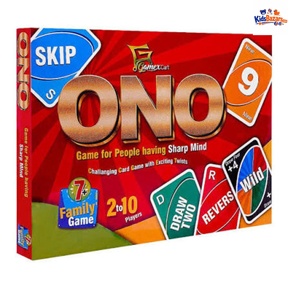 ONO Cards Family Game – Fun & Exciting Card Game for All Ages