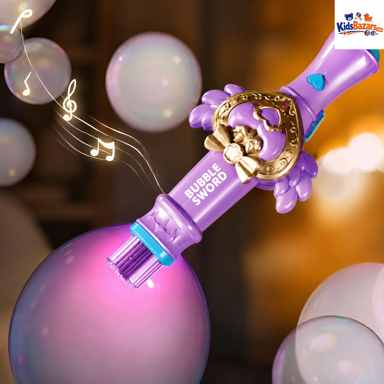 Electric Princess Wand Colorful Smoke Bubble Stick