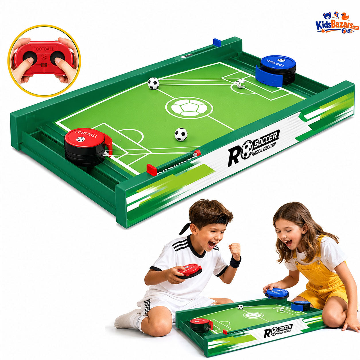 Remote Control Soccer Battle Game – Fun RC Football Toy Set for Boys & Girls