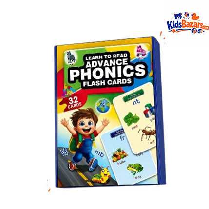 Advanced Phonics Flashcards for Kids – Learn Reading Fast