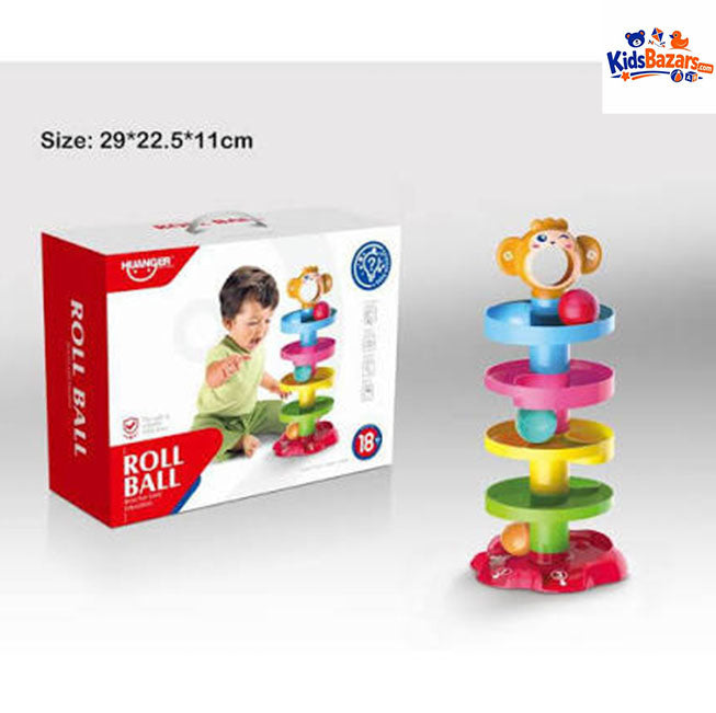 Baby Roll Ball Stacking Tower – Fun & Learning Toy for Toddlers