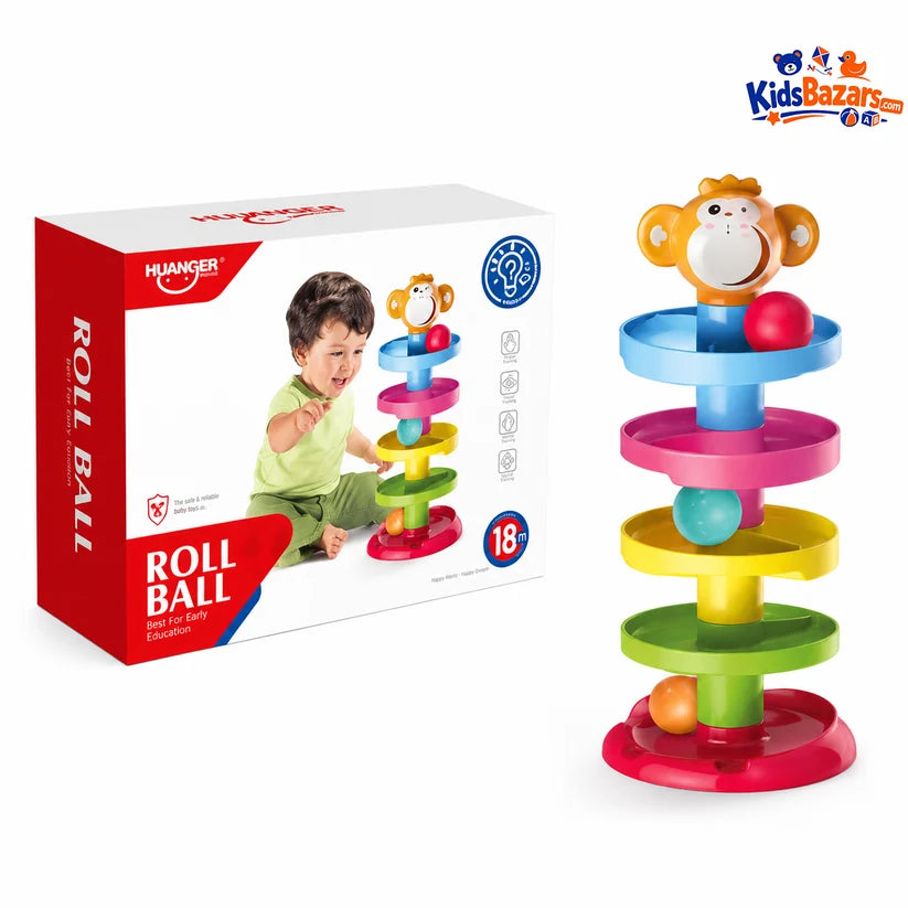 Baby Roll Ball Stacking Tower – Fun & Learning Toy for Toddlers