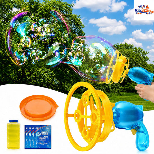 Bubble Baby Dinosaur Bubble Gun Toy Set for Kids Automatic Bubble Blaster