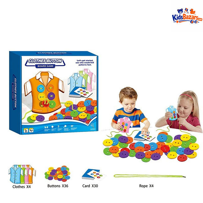 Clother Button Challenge Game