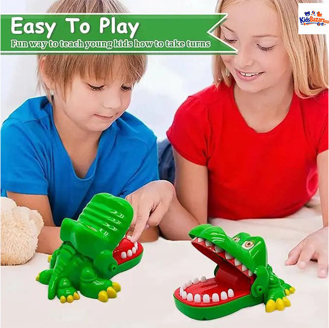 Crocodile Biting Finger Teeth Toys Game for Kids