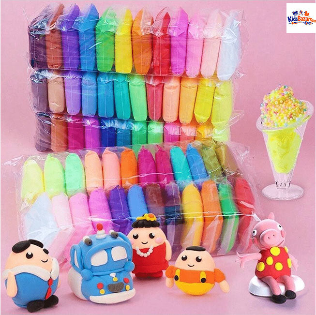 DIY Soft Creative Modelling Clay Dough for Kids – Fun & Learning Play Set
