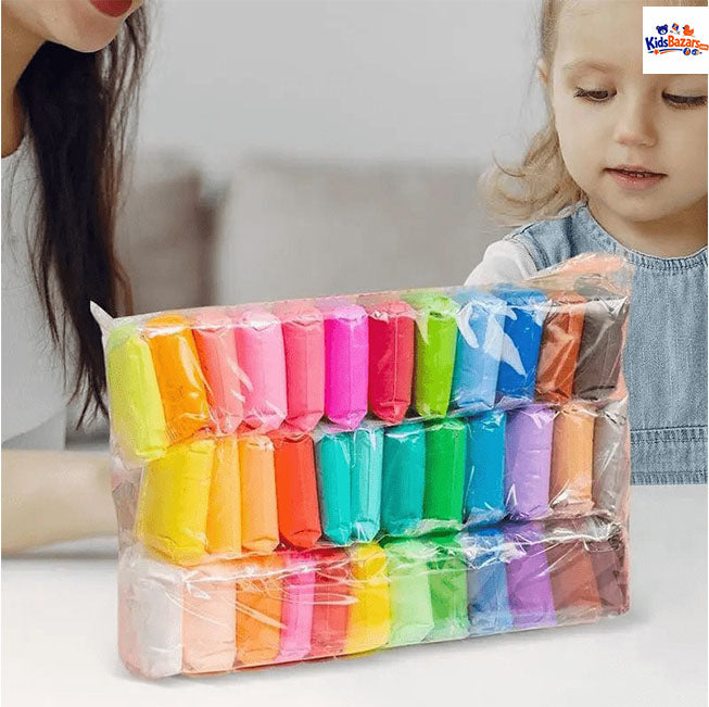 DIY Soft Creative Modelling Clay Dough for Kids – Fun & Learning Play Set