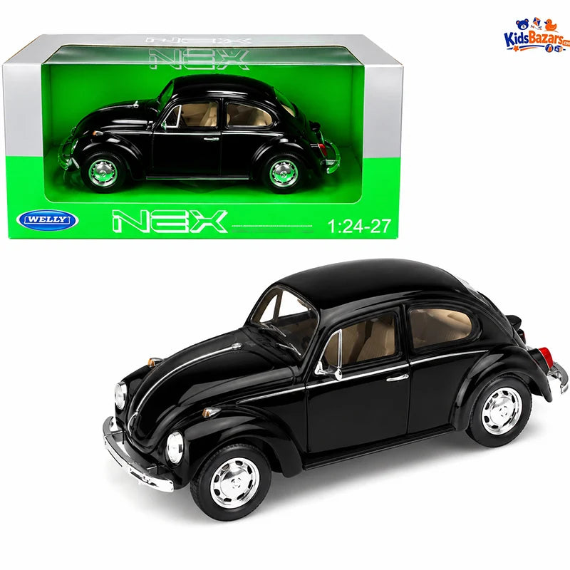 Diecast Volkswagen Beetle Car with Lights – Premium Metal Toy for Kids | KidsBazar