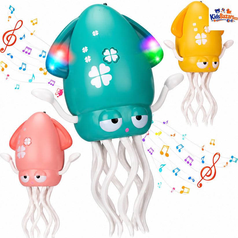 Electric Dancing Octopus Toy – Musical Crawling & LED Light Fun for Kids