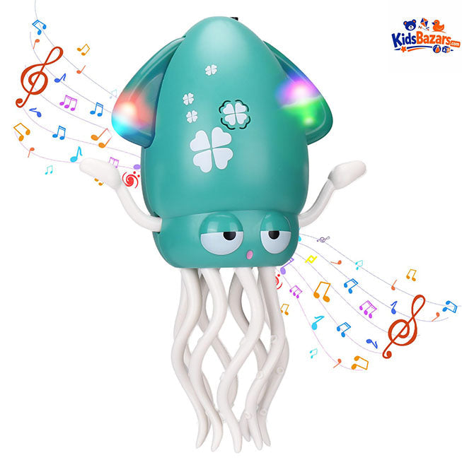 Electric Dancing Octopus Toy – Musical Crawling & LED Light Fun for Kids