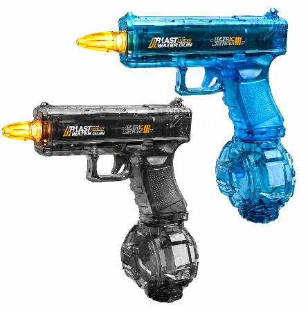 Electric Mini Water Gun with Continuous Spray & Recoil – Fun Kids Water Blaster