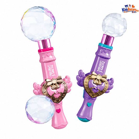 Electric Princess Wand Colorful Smoke Bubble Stick