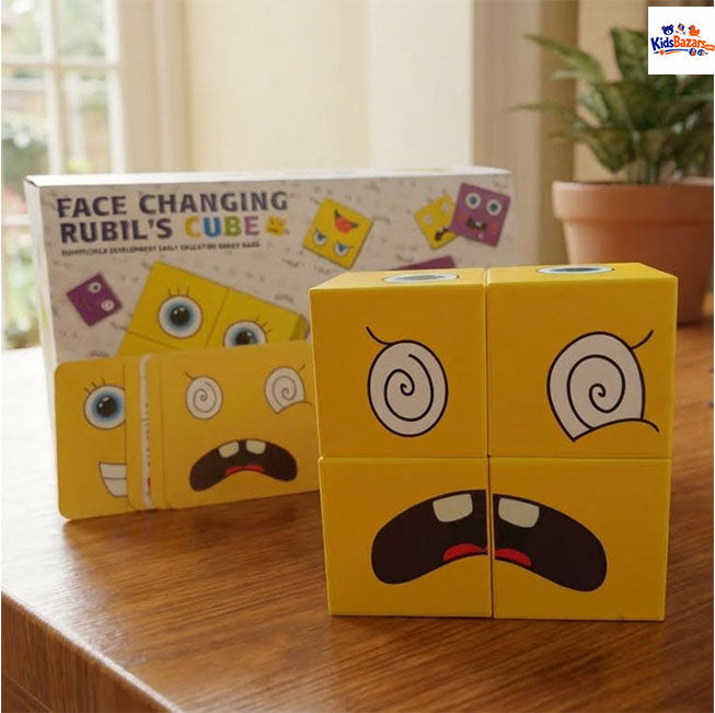 Expression Puzzle Building Blocks – Smart Learning Toys for Kids