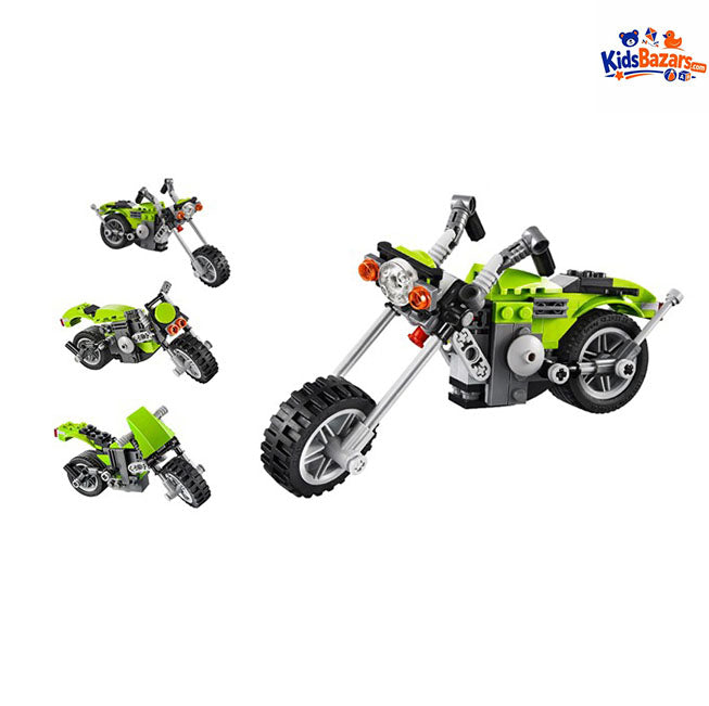 Highway Cruiser Toy – 3 in 1 Building Car Set for Kids