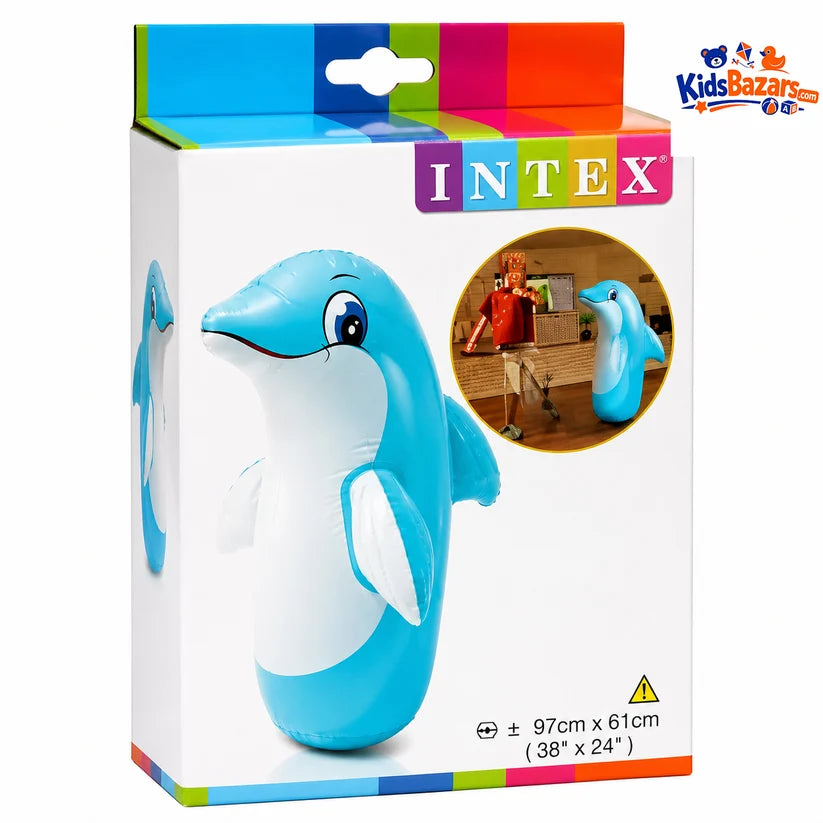 Inflatable Dolphin Punching Bop Toy for Kids – Fun & Active Play