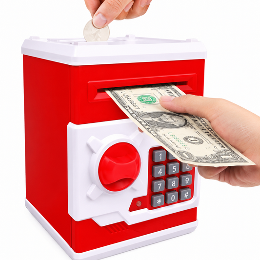 Kids ATM Money Bank – Smart Saving Toy with Password & Music