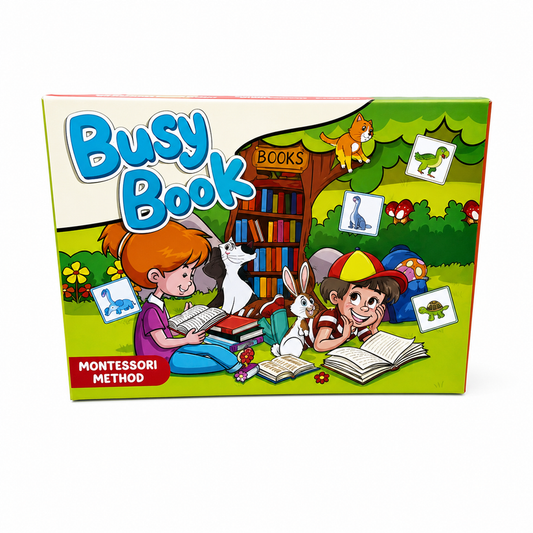 Kids Busy Book Flash Cards – Early Learning & Educational Toys