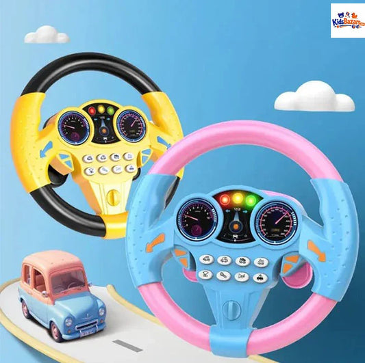 Kids Car Steering Wheel Toy – Fun Driving Simulation for Children