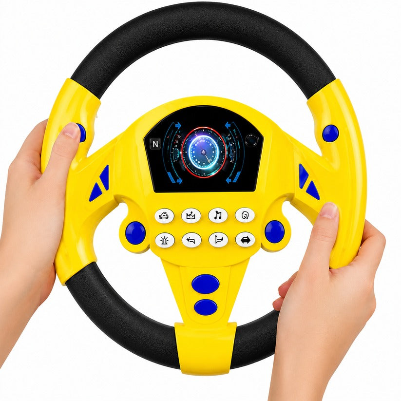 Kids Car Steering Wheel Toy – Fun Driving Simulation for Children