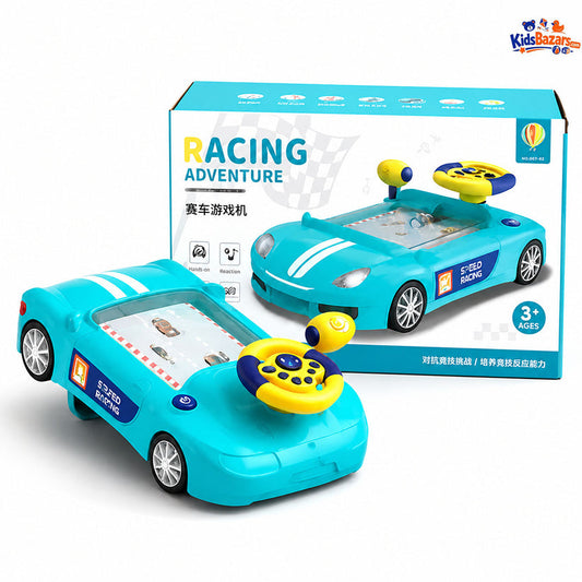 Kids Racing Car Adventure Game or Simulated Driving Toy