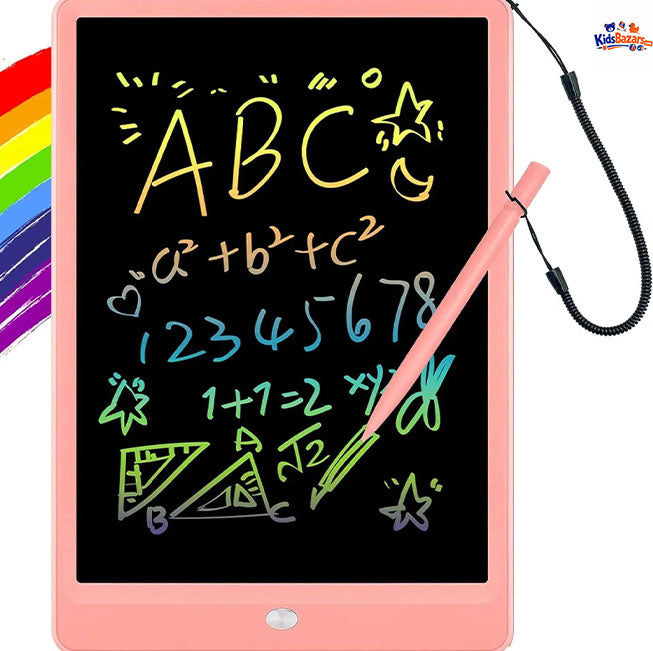 LCD Multicolor Screen Writing Tablet Erasable Writing Board