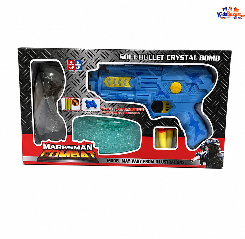 Marksman Combat Water Orbeez & Soft Bullet Dart Shooter_Action Play Toy Kids Action Toys