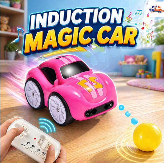 Mini Remote & Induction Car – Smart RC Racing Toy for Kids