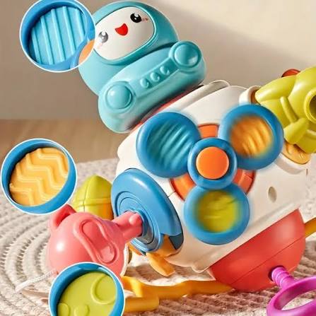 Montessori 8-in-1 Activity Busy Cube – Educational Toy for Toddlers