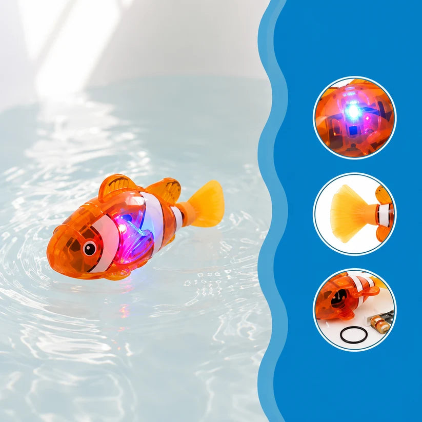 Musical Clown Fish Toy with Lights – Dancing & Moving Fun for Kids