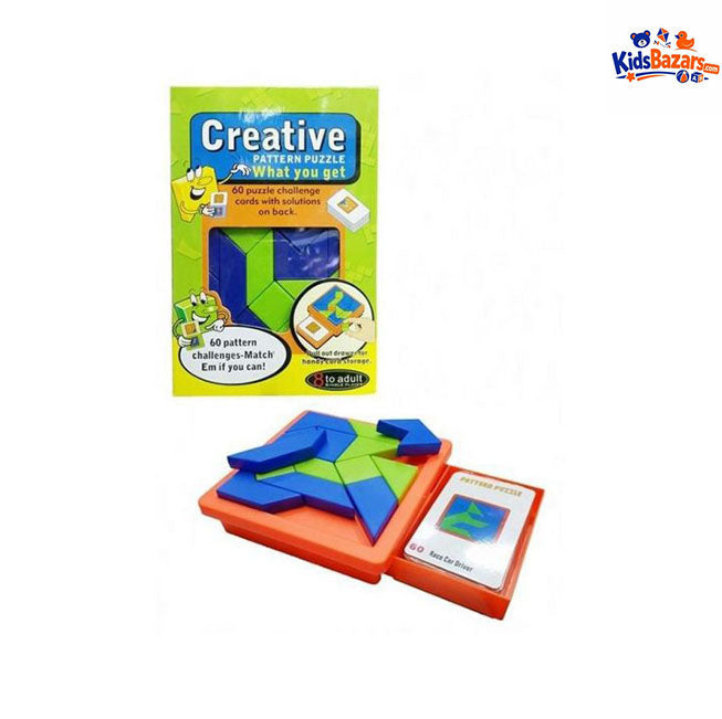 New Upto 60 Challenges Pattern Puzzle Creative Game