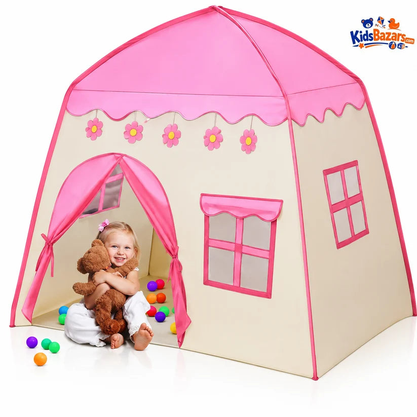 Princess Castle Play Tent House for Kids – Dreamy Playhouse for Your Little Princess (8899F)