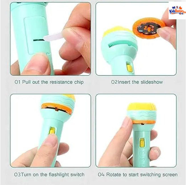 Projector Flashlight for Kids