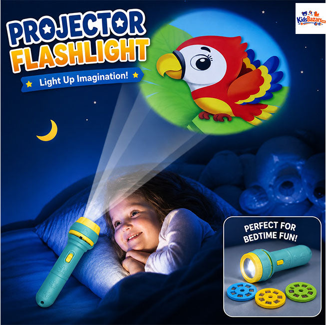 Projector Flashlight for Kids