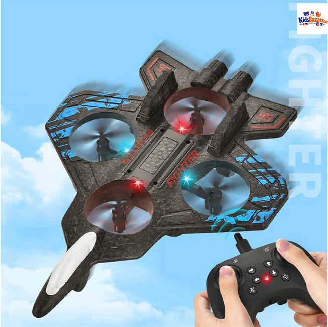 RC Combat Aircraft Drone – Remote Control Flying Jet Toy for Kids (S1)