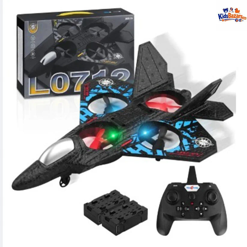 RC Combat Aircraft Drone – Remote Control Flying Jet Toy for Kids (S1)