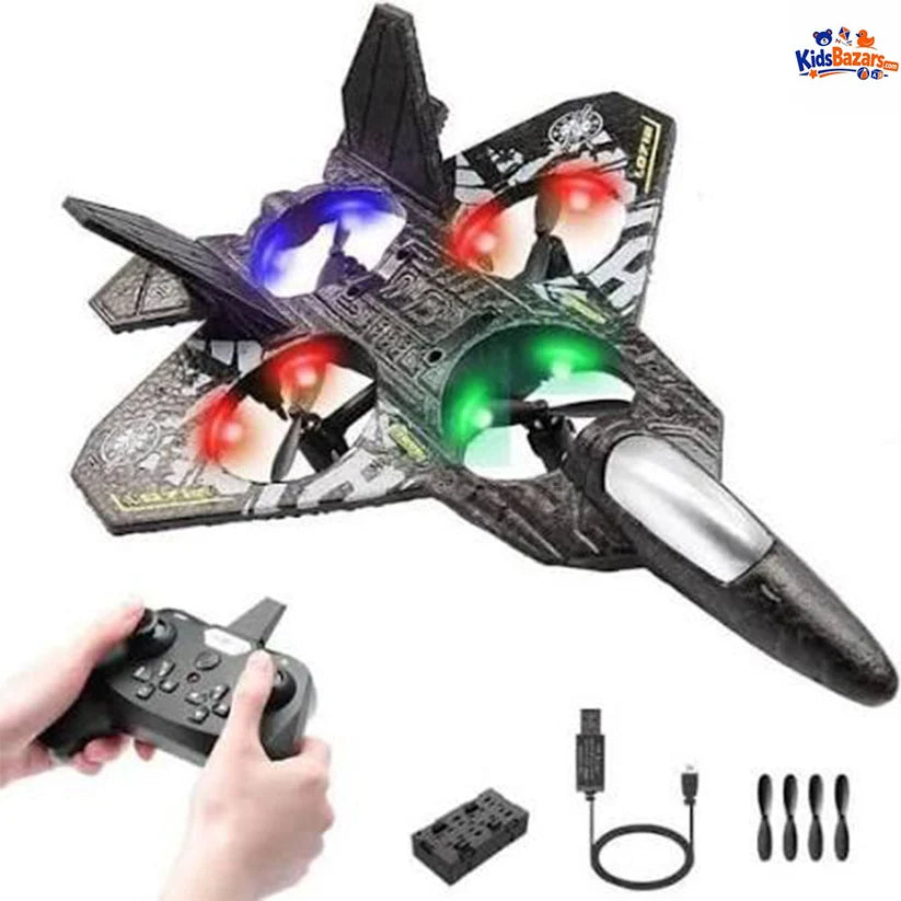 RC Combat Aircraft Drone – Remote Control Flying Jet Toy for Kids (S1)