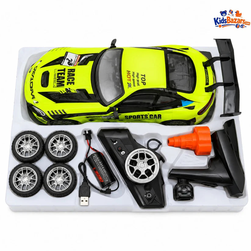 RC Drift Car 4x4 High Speed with Rubber Tires – Powerful Racing Machine