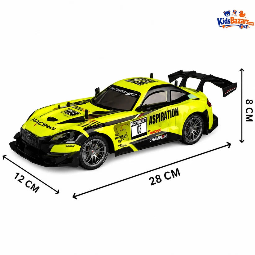 RC Drift Car 4x4 High Speed with Rubber Tires – Powerful Racing Machine