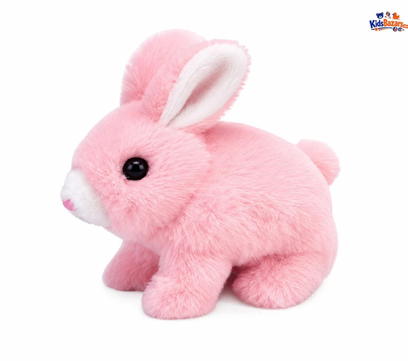 Battery Operated Walking Rabbit Toy – Cute Moving Bunny with Sound for Kids