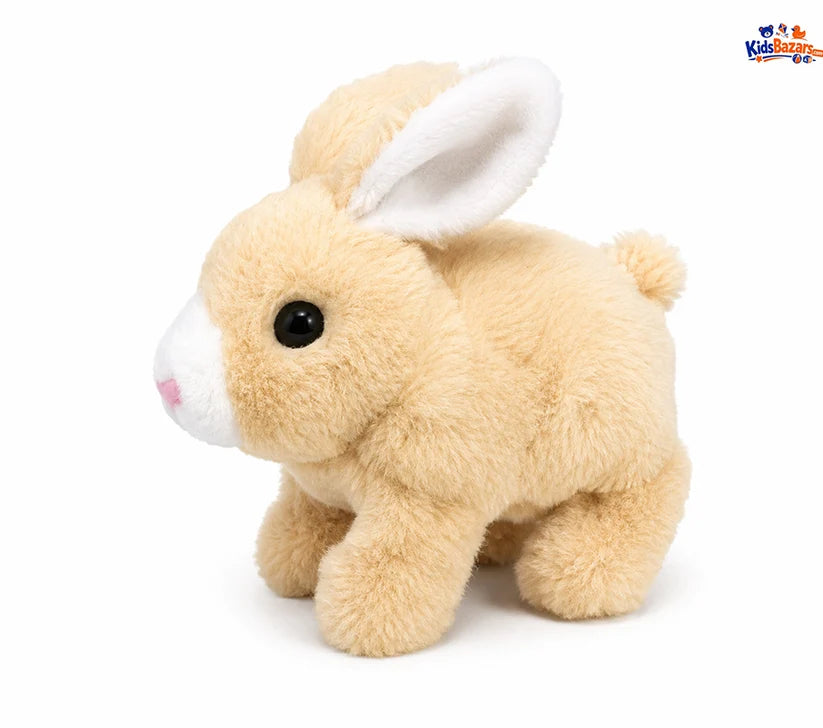 Battery Operated Walking Rabbit Toy – Cute Moving Bunny with Sound for Kids