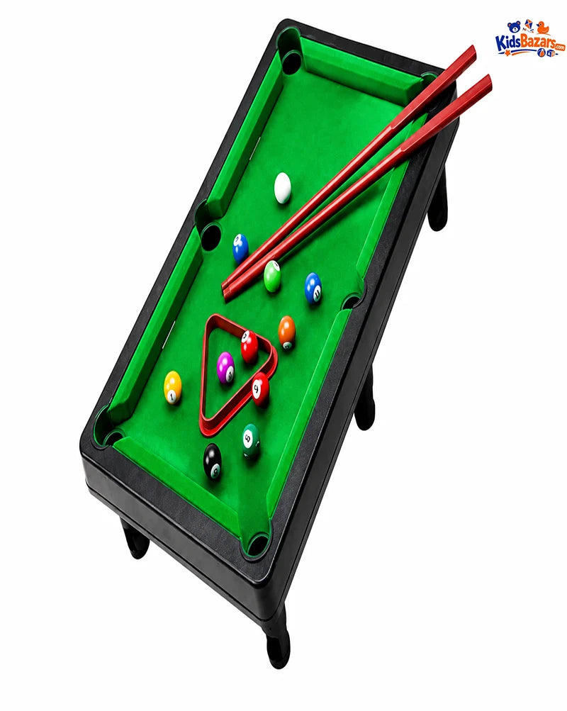 Snooker Children's Mini Pool Table Sports Toys Parent-child Leisure Game Pool Table Indoor Double Interactive Puzzle Mini bana kar do 10 # tage bana karo do