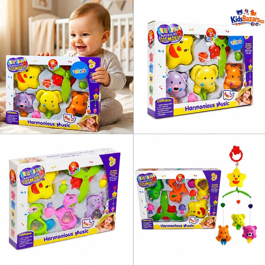 Sweet Cuddles Baby Musical Cot Mobile for Bed with Harmonious Music
