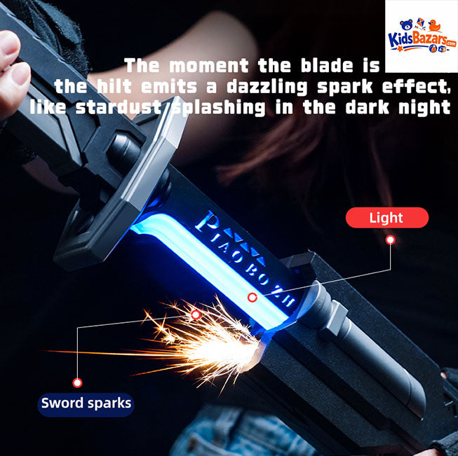 Sparkblade Sword with Sparking Light – LED Flashing Kids Toy Sword